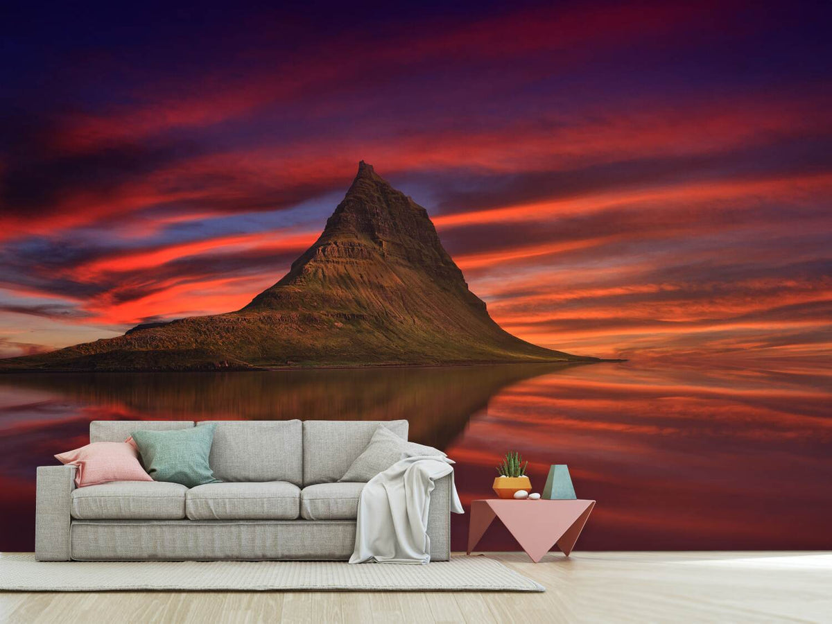 photo-wallpaper-kirkjufell-at-sunset