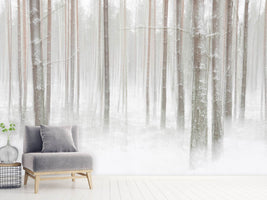 photo-wallpaper-winterforest-in-sweden-x