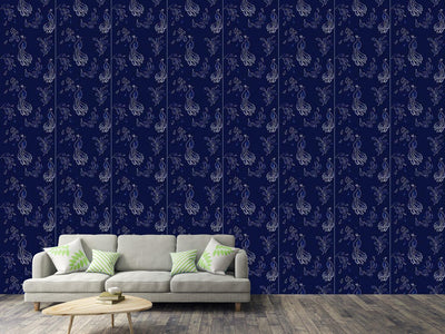 patterned-wallpaper-peacock-on-blue