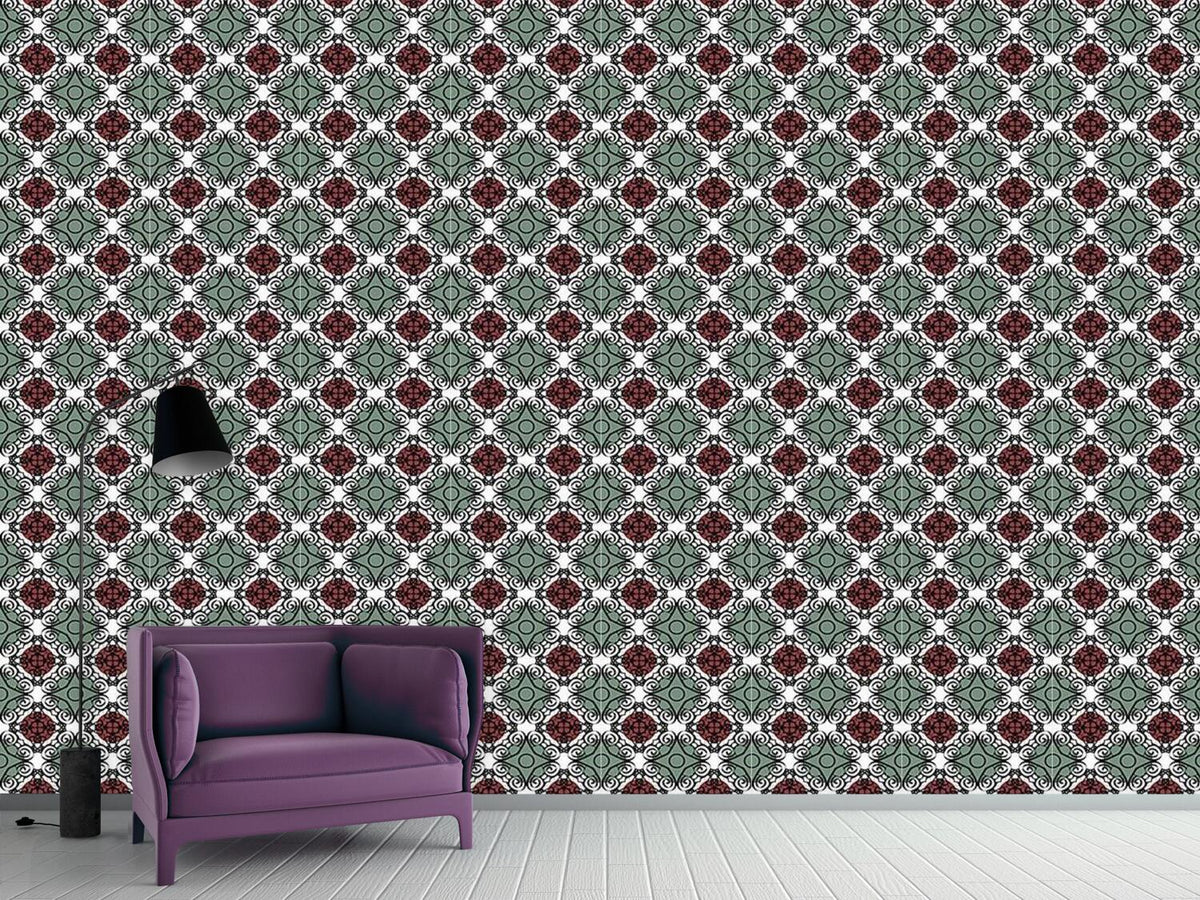 patterned-wallpaper-opulence-in-circles