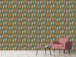 patterned-wallpaper-feathers-handdrawn-colorful