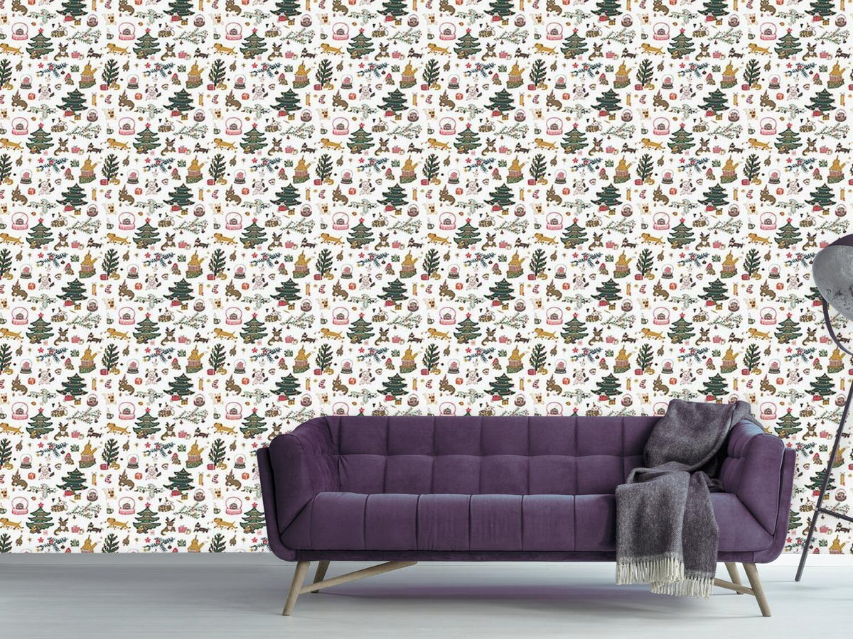 patterned-wallpaper-happy-holiday-season