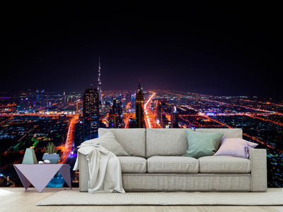 photo-wallpaper-the-colorful-lights-of-dubai