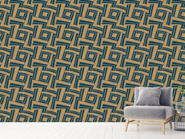 patterned-wallpaper-maze-blue