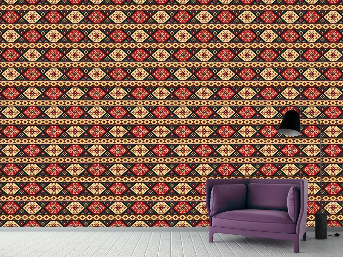 patterned-wallpaper-colorful-kilim