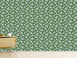 patterned-wallpaper-edelweiss-green