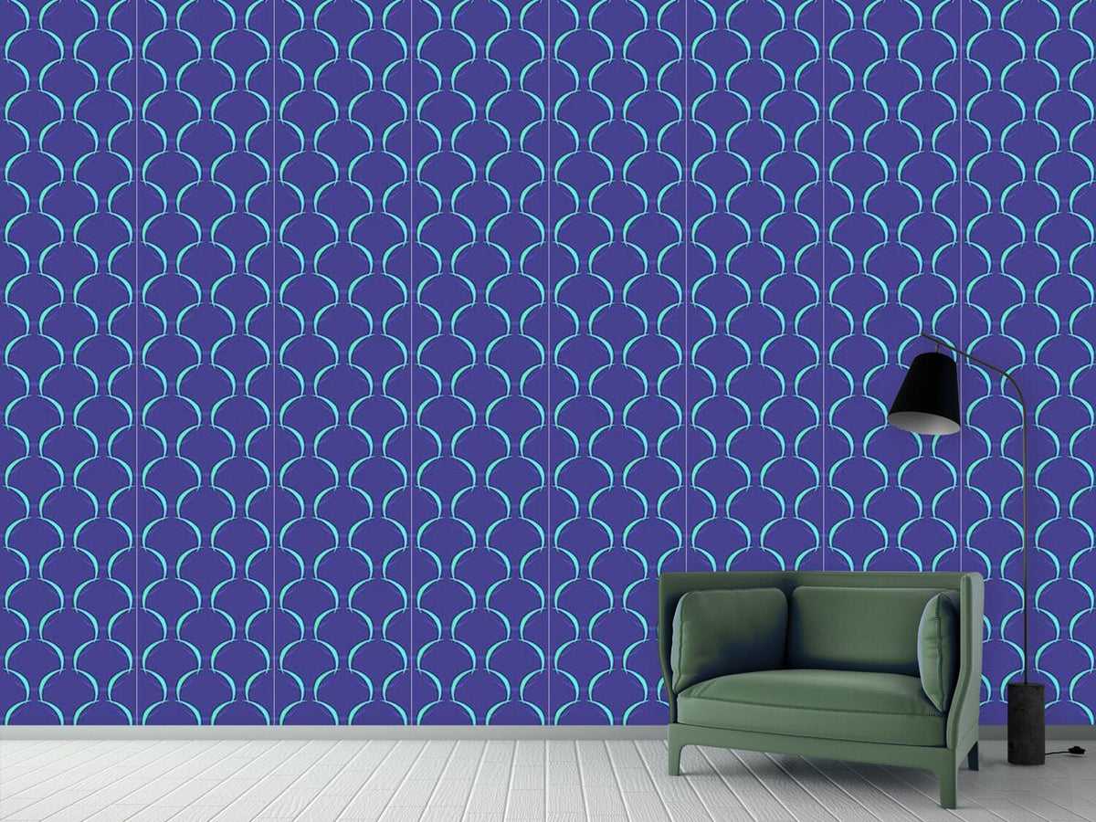 patterned-wallpaper-mesh-blue