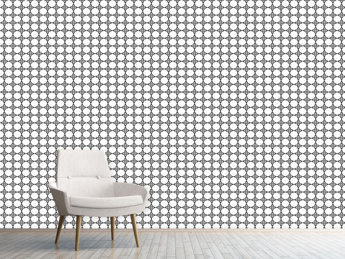 patterned-wallpaper-oriental-chain-crosses