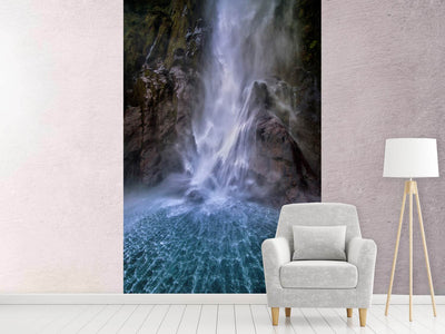 photo-wallpaper-stirling-falls-along-milford-sound