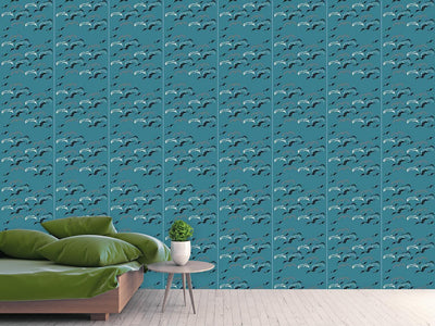 patterned-wallpaper-seagulls