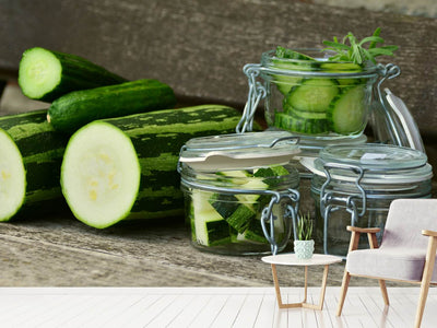 photo-wallpaper-zucchinis-and-cucumbers