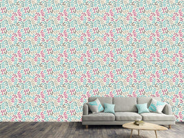 patterned-wallpaper-leaves-bohemian