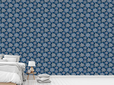 patterned-wallpaper-crystal-night-blue