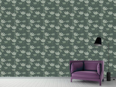 patterned-wallpaper-garden-party-green