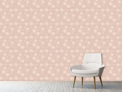 patterned-wallpaper-rosebuds-flower-swing