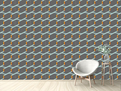 patterned-wallpaper-fire-on-the-roof