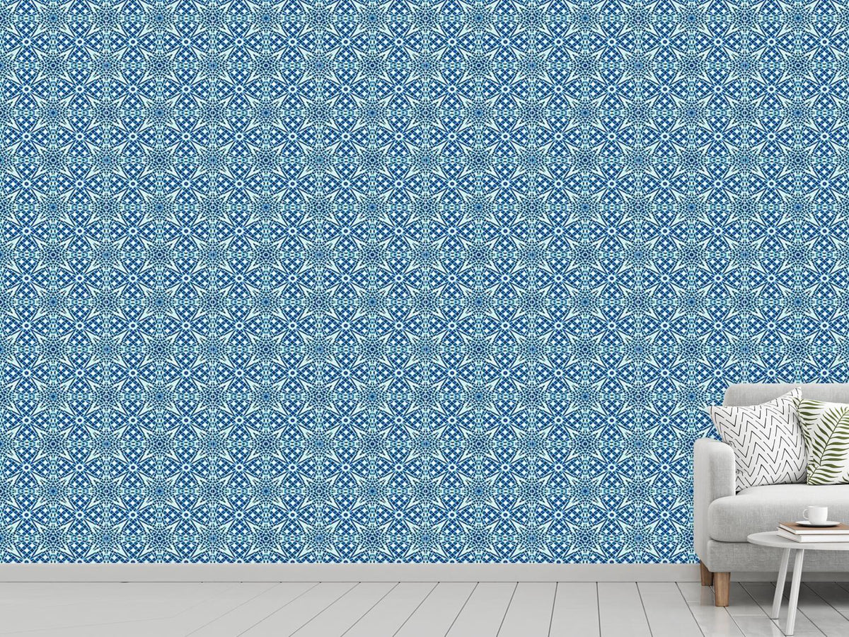 patterned-wallpaper-star-mosaic-ii