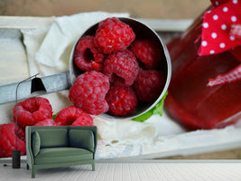 photo-wallpaper-fresh-raspberries