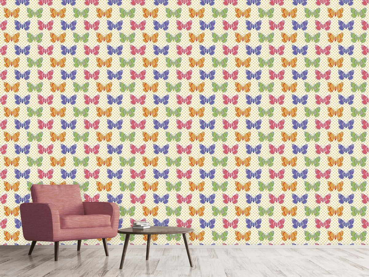 patterned-wallpaper-butterfly-fantasy