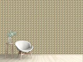 patterned-wallpaper-retro-daisies