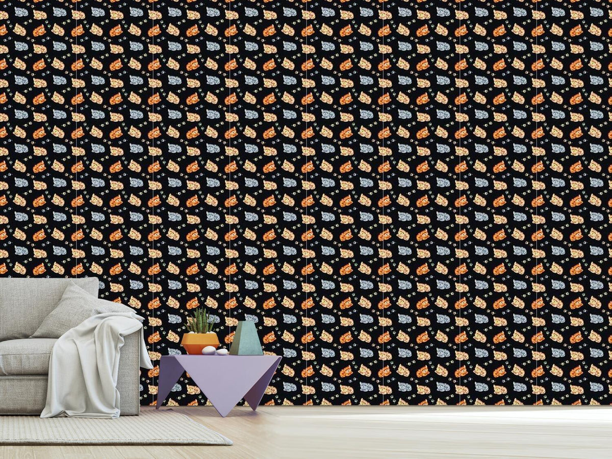 patterned-wallpaper-happy-cats