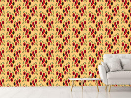 patterned-wallpaper-spanish-liquorice