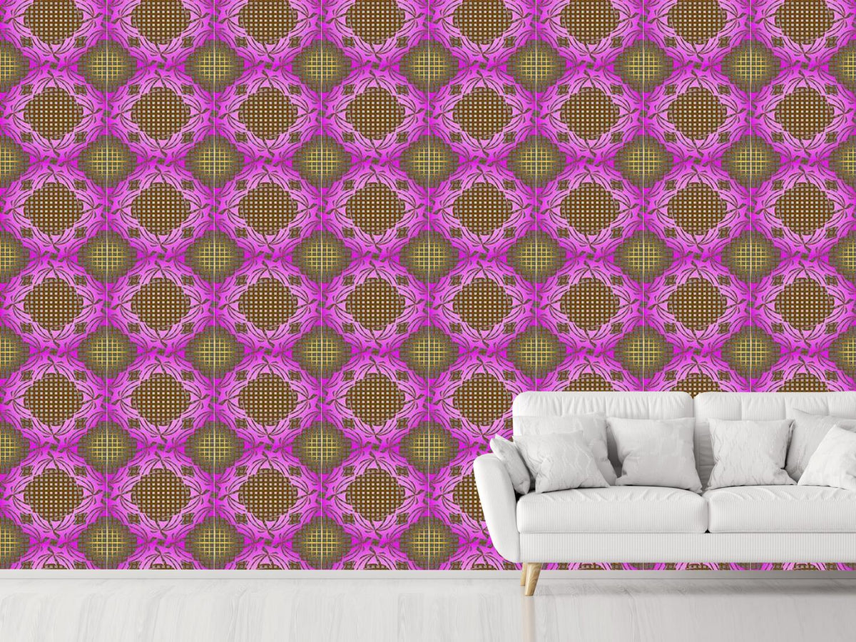 patterned-wallpaper-blooming-grid