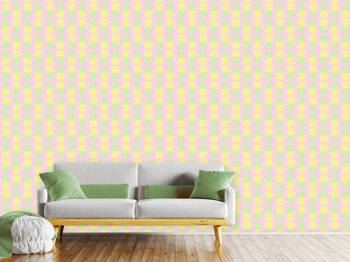 patterned-wallpaper-pineapple