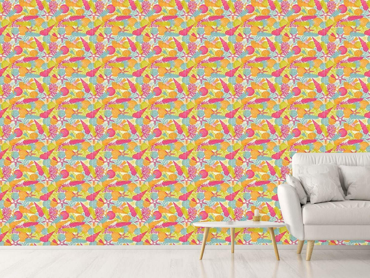 patterned-wallpaper-the-summer-in-the-sea