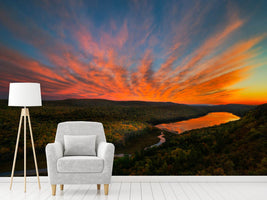 photo-wallpaper-sunset-over-porcupine-mountains-x