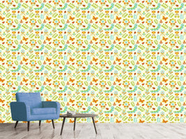 patterned-wallpaper-caterpillar-in-the-wonderland