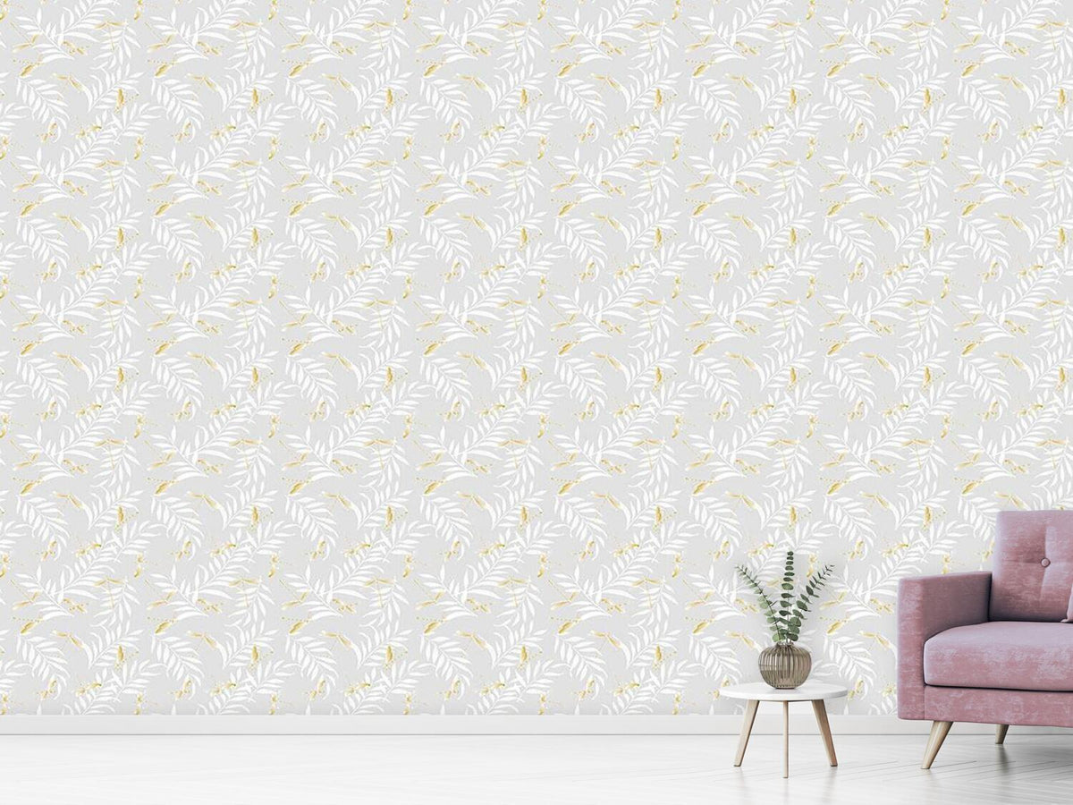 patterned-wallpaper-golden-dragonflies