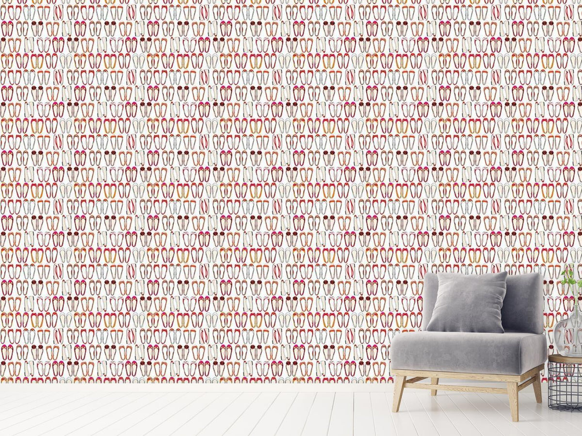 Patterned Wallpaper Ballerina Collection