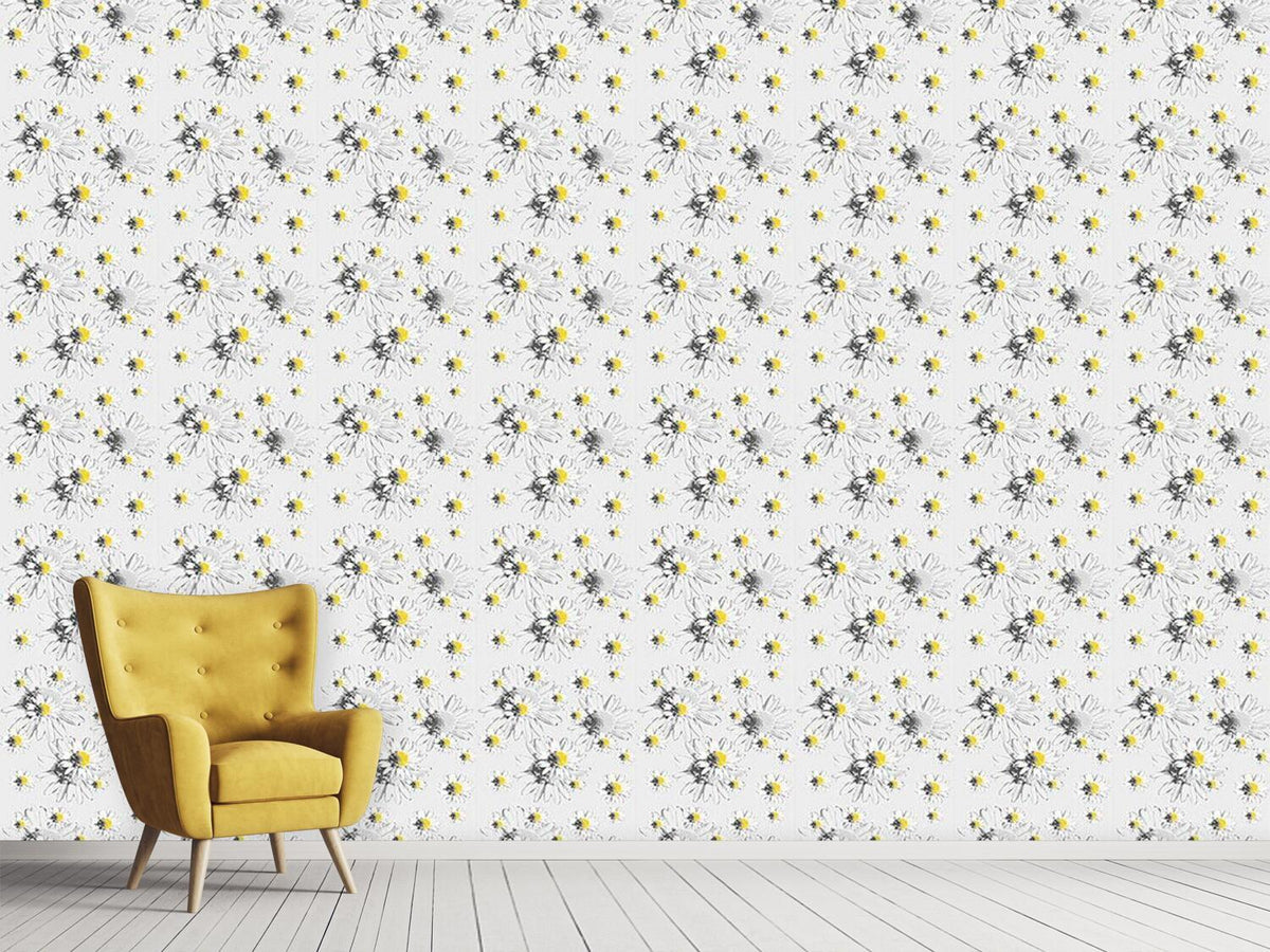 patterned-wallpaper-daydream-with-daisies