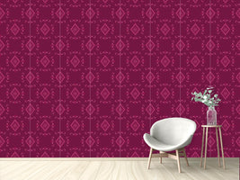 patterned-wallpaper-gothic-magenta