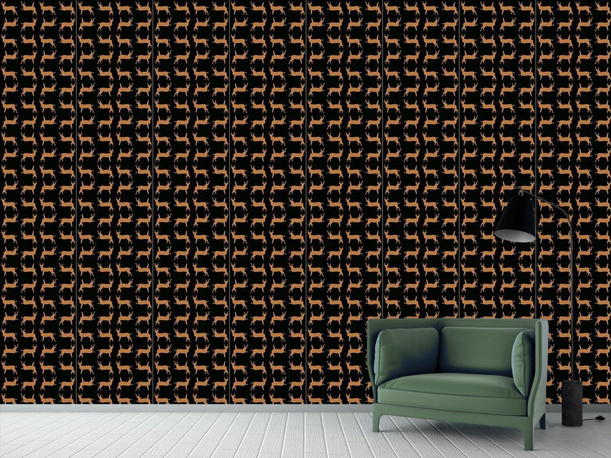 patterned-wallpaper-deer-crossing