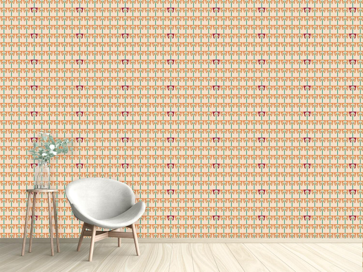 patterned-wallpaper-flowerpots