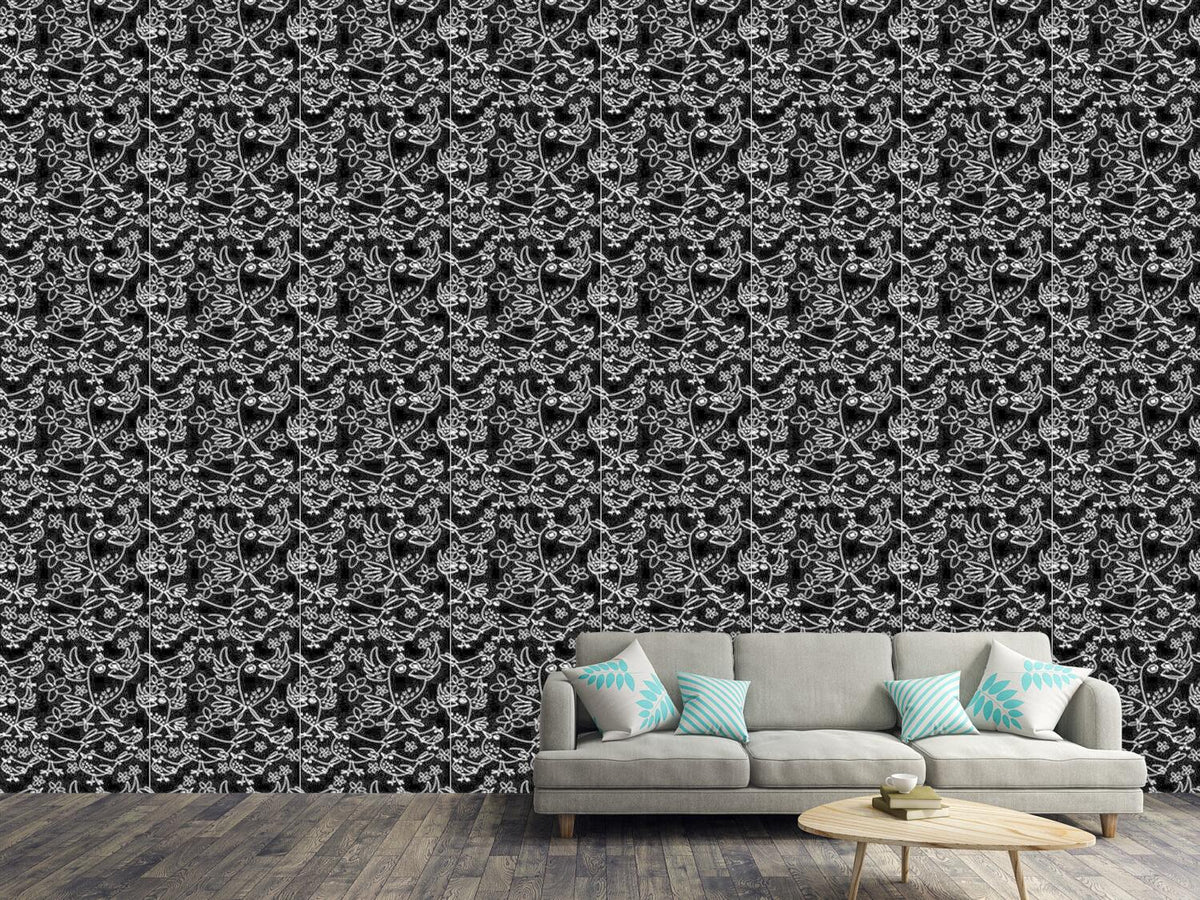 patterned-wallpaper-songbird-sing