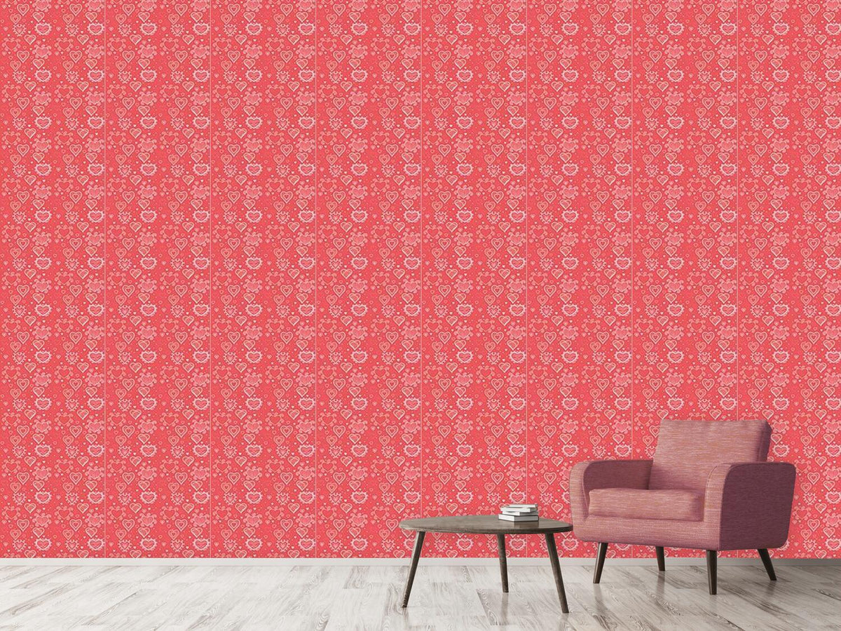 patterned-wallpaper-romance-with-hearts