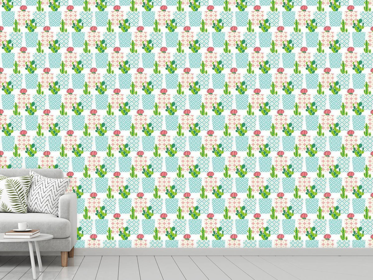 patterned-wallpaper-cactus-pots