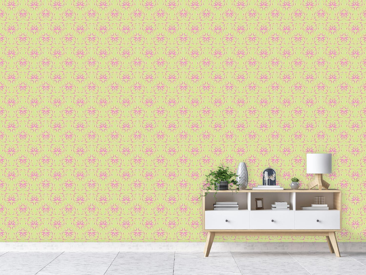 patterned-wallpaper-ars-chocolat-pistachio