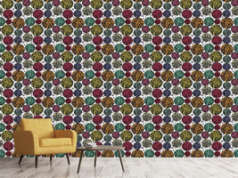 patterned-wallpaper-filigree-pop-art-circles