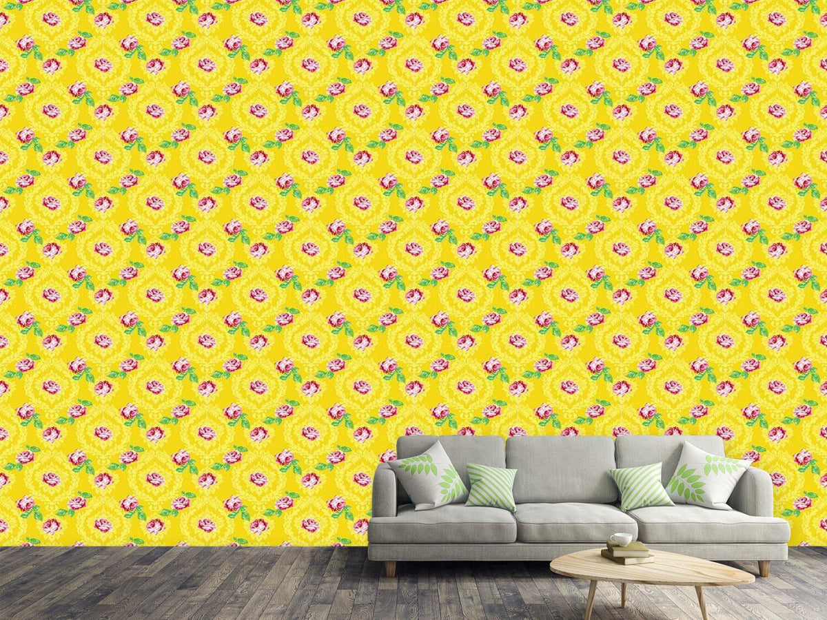 patterned-wallpaper-nostalgic-roses