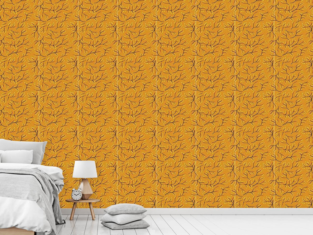 patterned-wallpaper-japanese-autumn-gold