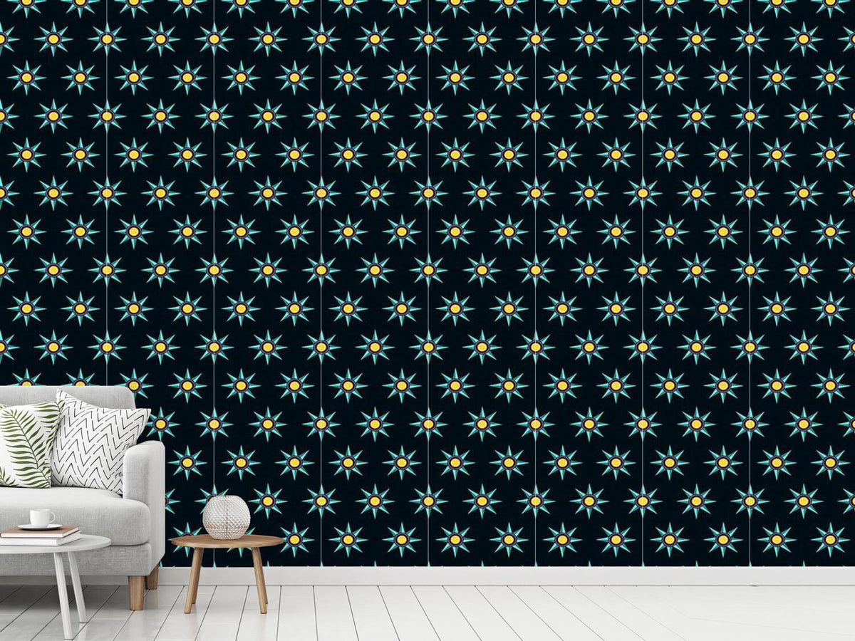 patterned-wallpaper-star-parade