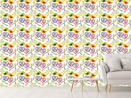 patterned-wallpaper-love-birds