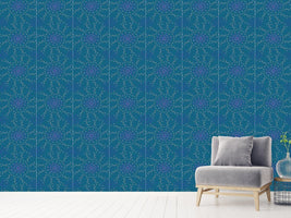 patterned-wallpaper-dotted-flowers