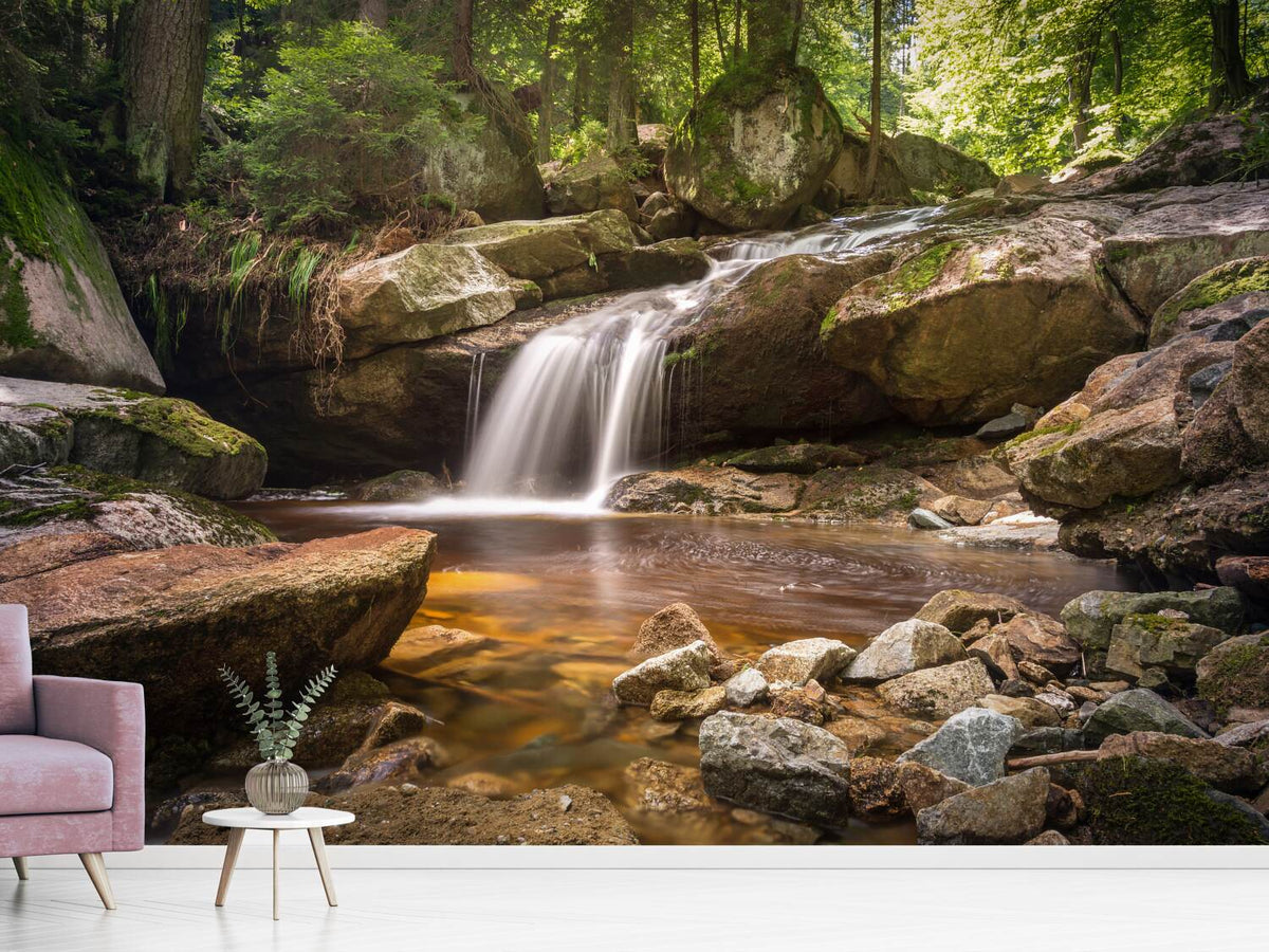 photo-wallpaper-little-waterfall