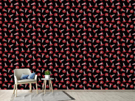 patterned-wallpaper-dancing-traffic-cones