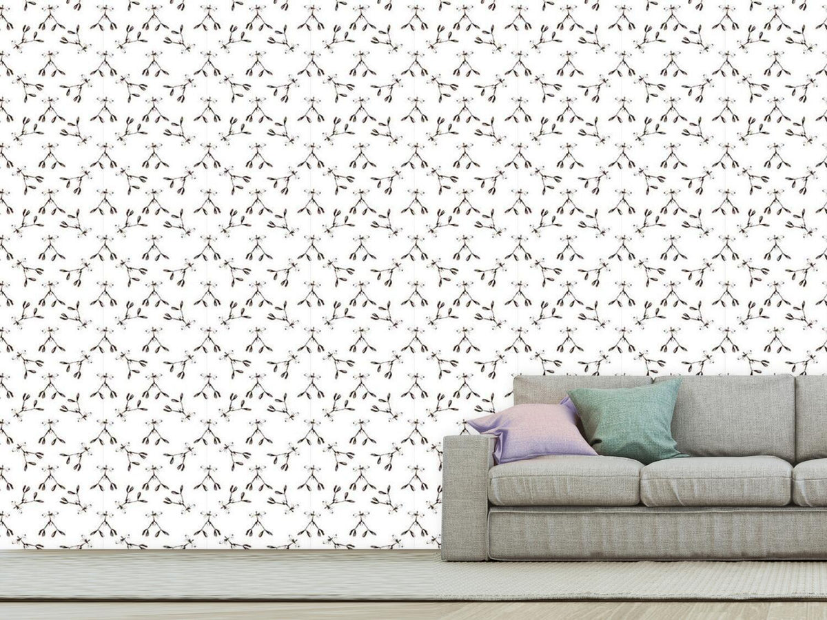 patterned-wallpaper-vintage-mistletoe